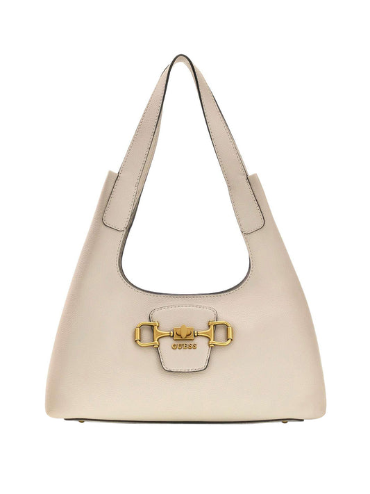 GUESS 2 USCITA Borsa Guess Sunset Small Hobo - Bianco/Rosa BONE