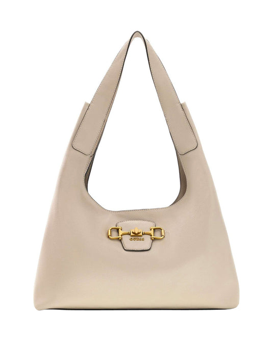 GUESS 2 USCITA Borsa A Mano Guess Sunset Hobo -Bianco BONE