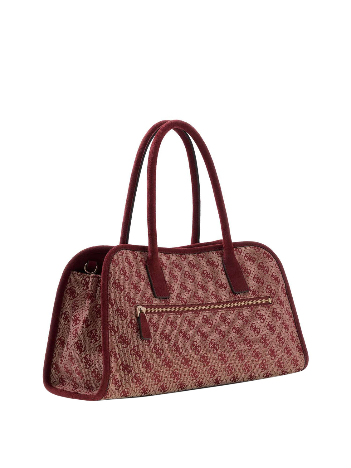 GUESS 2 USCITA Borsa A Mano Samantha Girlfriend Guess - Multi Merlot Logo