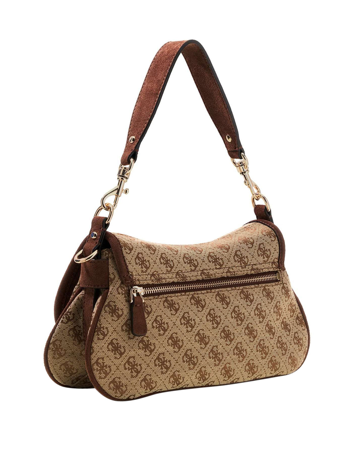 Guess Borsa a Tracolla Samantha Flap Guess - Marrone Beige