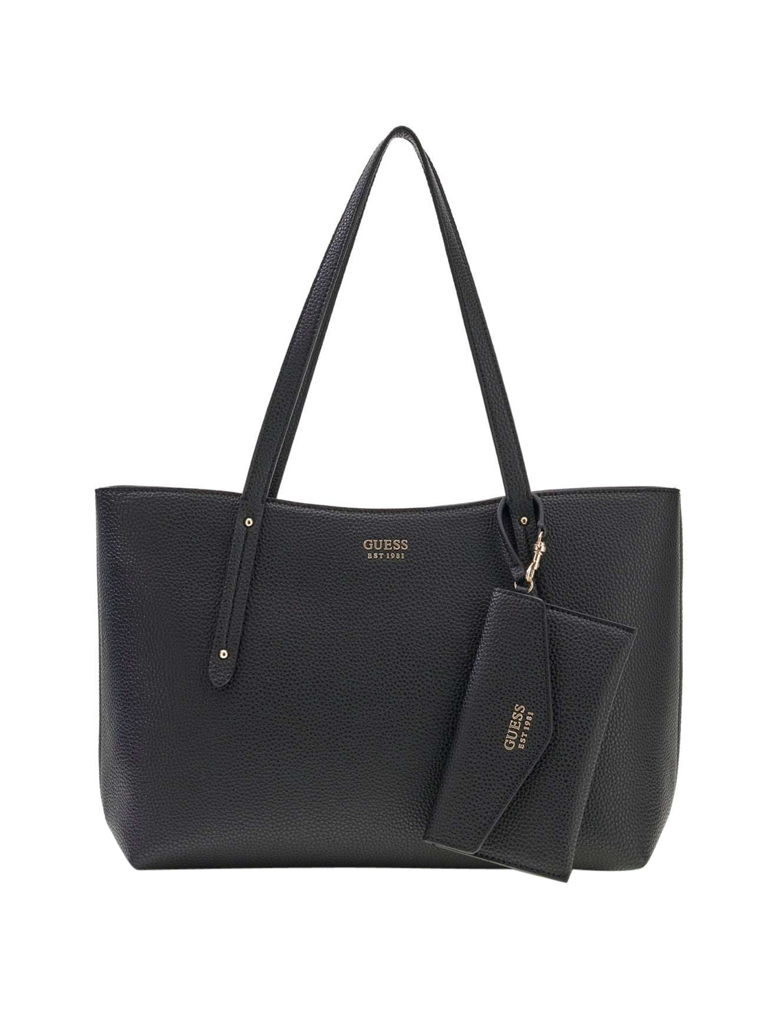 GUESS 2 USCITA Borsa a Mano Guess Brenton - Nero BLACK