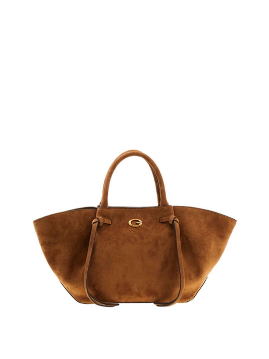 GUESS 2 USCITA Borsa a Mano Allegra Guess - Cognac Cognac