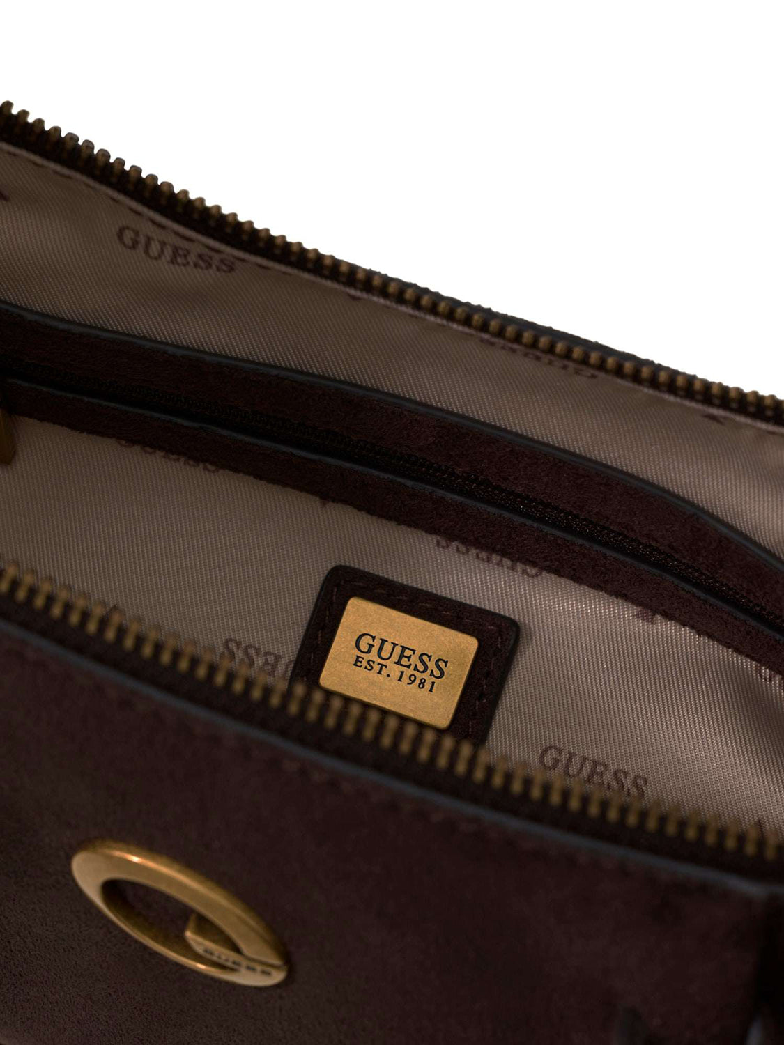 GUESS 2 USCITA Guess Borsa A Tracolla Allegra - Espresso ESPRESSO