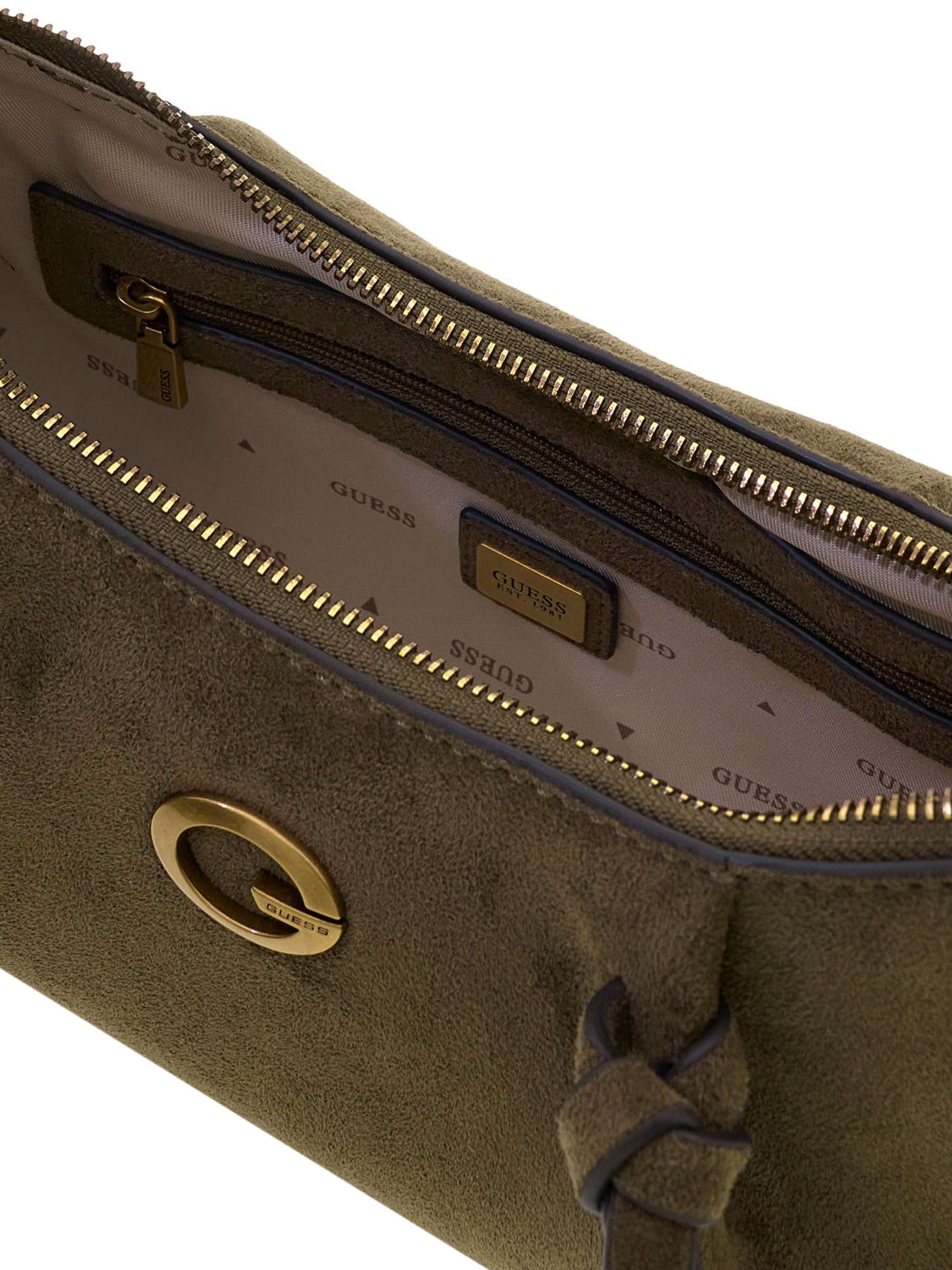 GUESS 2 USCITA Guess Borsa A Tracolla Allegra - Olive Olive