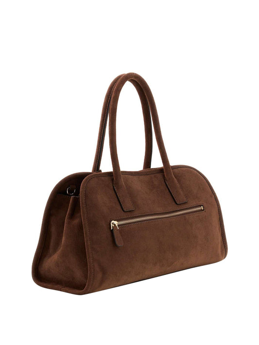 GUESS 2 USCITA Borsa a Mano Samantha Guess - Marrone BROWN