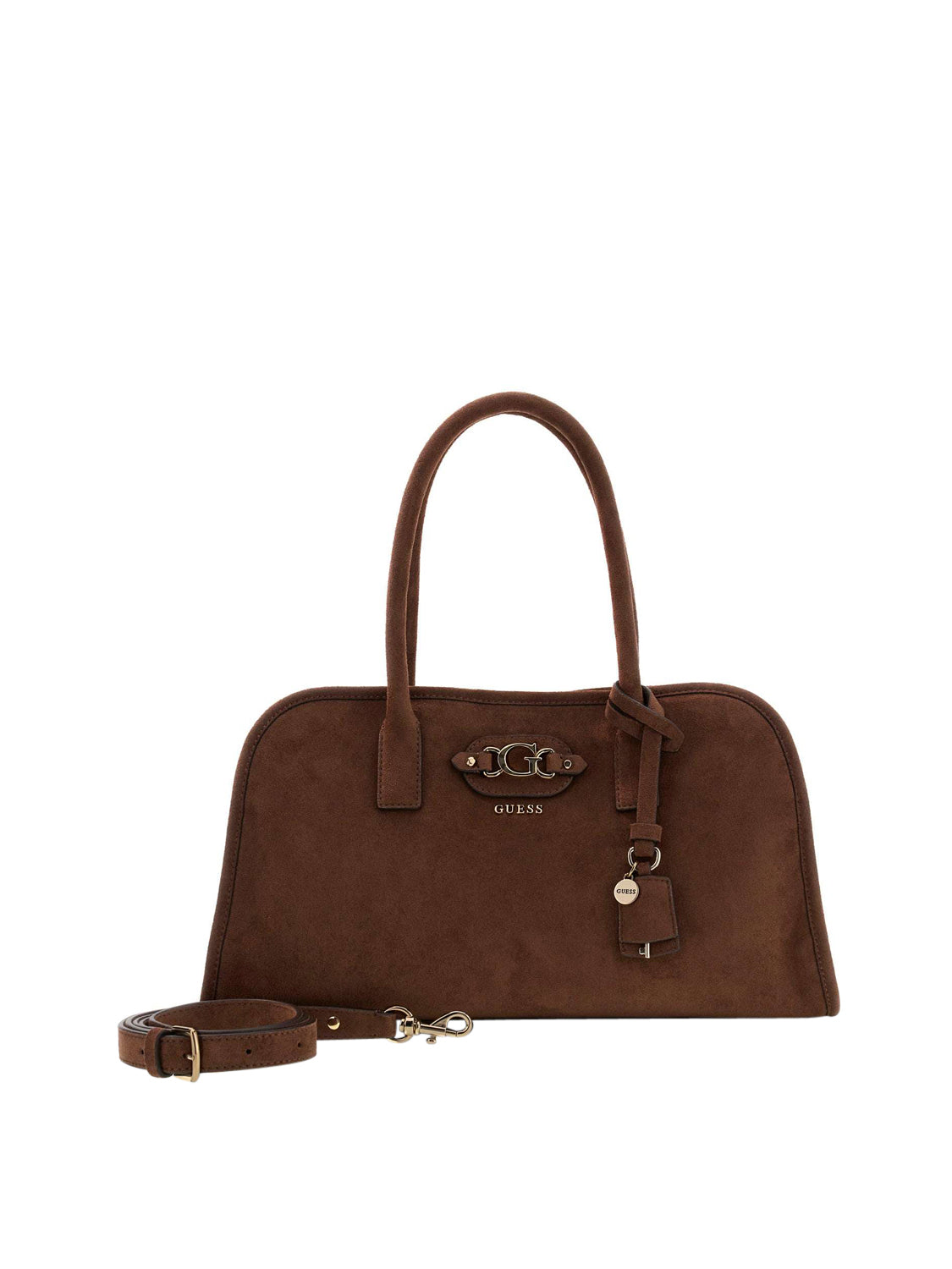 GUESS 2 USCITA Borsa a Mano Samantha Guess - Marrone BROWN