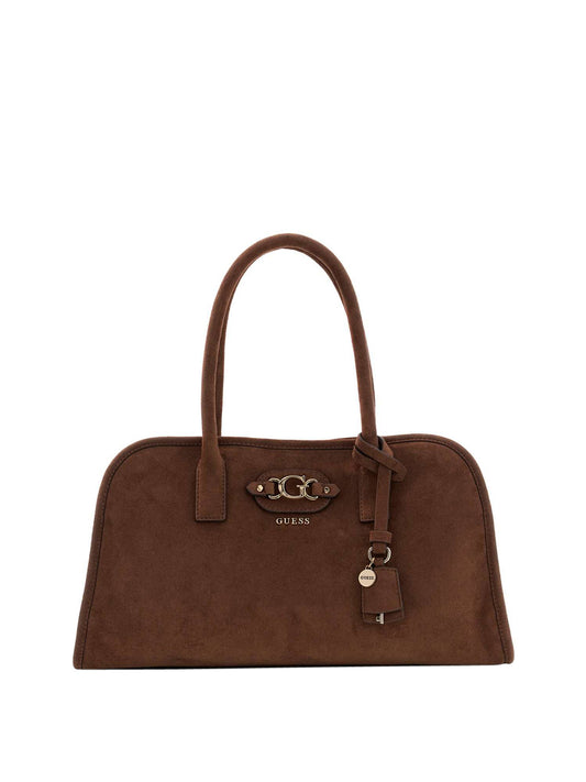 GUESS 2 USCITA Borsa a Mano Samantha Guess - Marrone BROWN