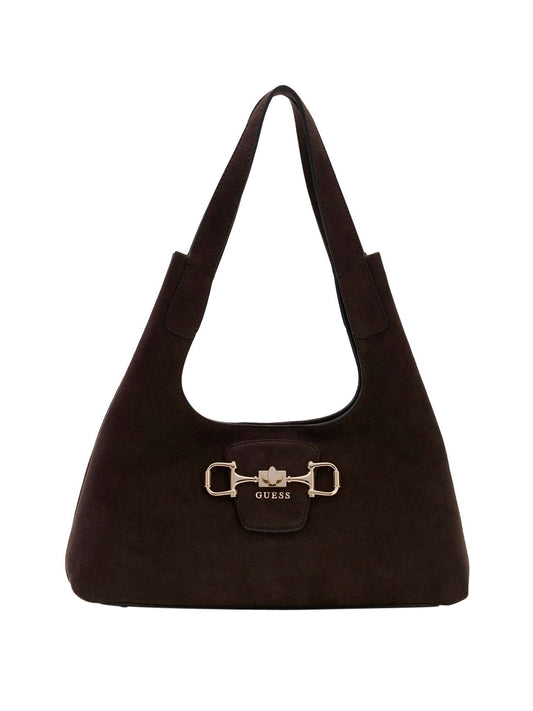 GUESS 2 USCITA Borsa a Mano Sunset Small Hobo Guess - Marrone ESPRESSO