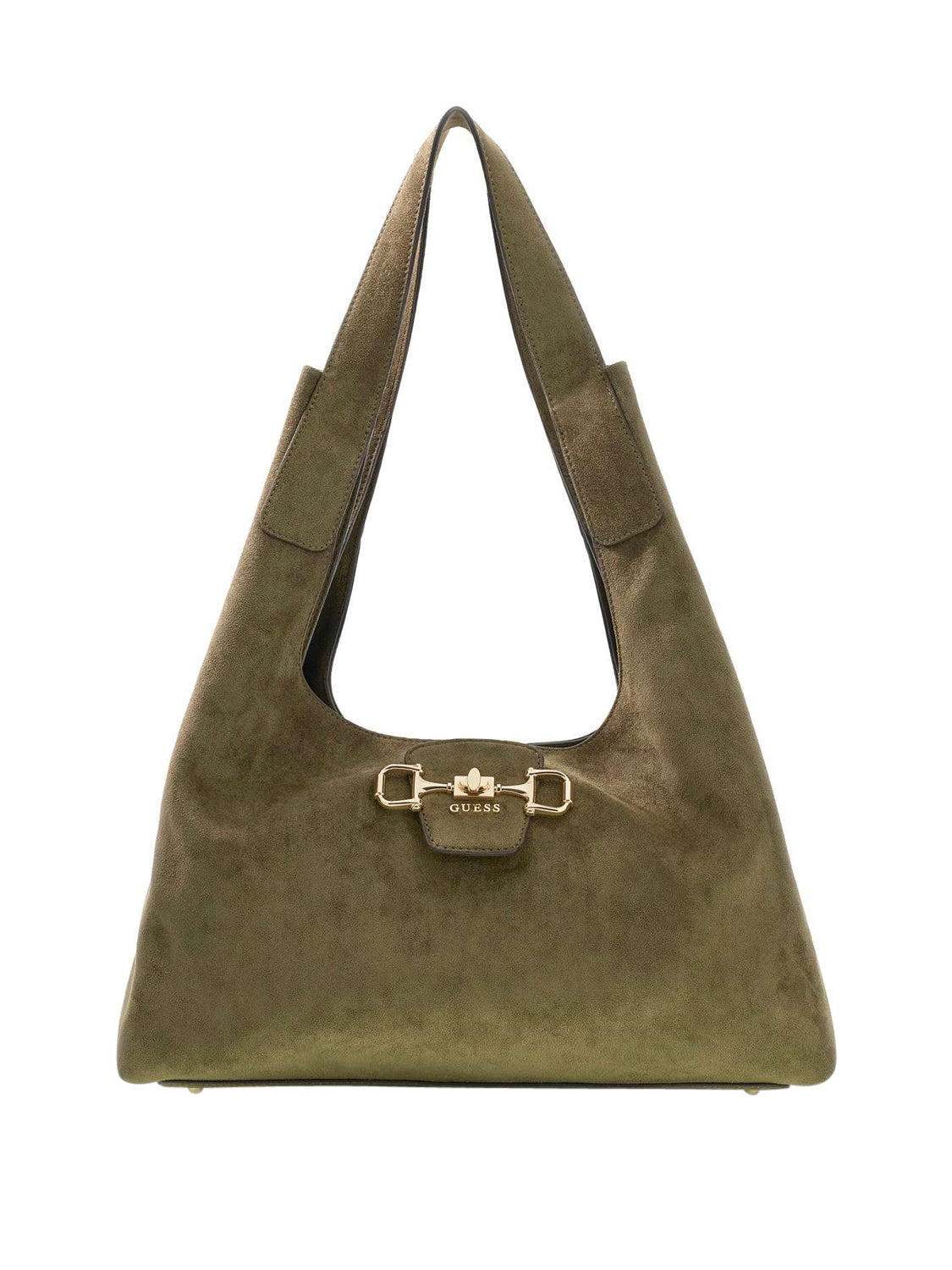 GUESS 2 USCITA Borsa a Mano Guess Maxi Sunset Hobo - Oliva Olive