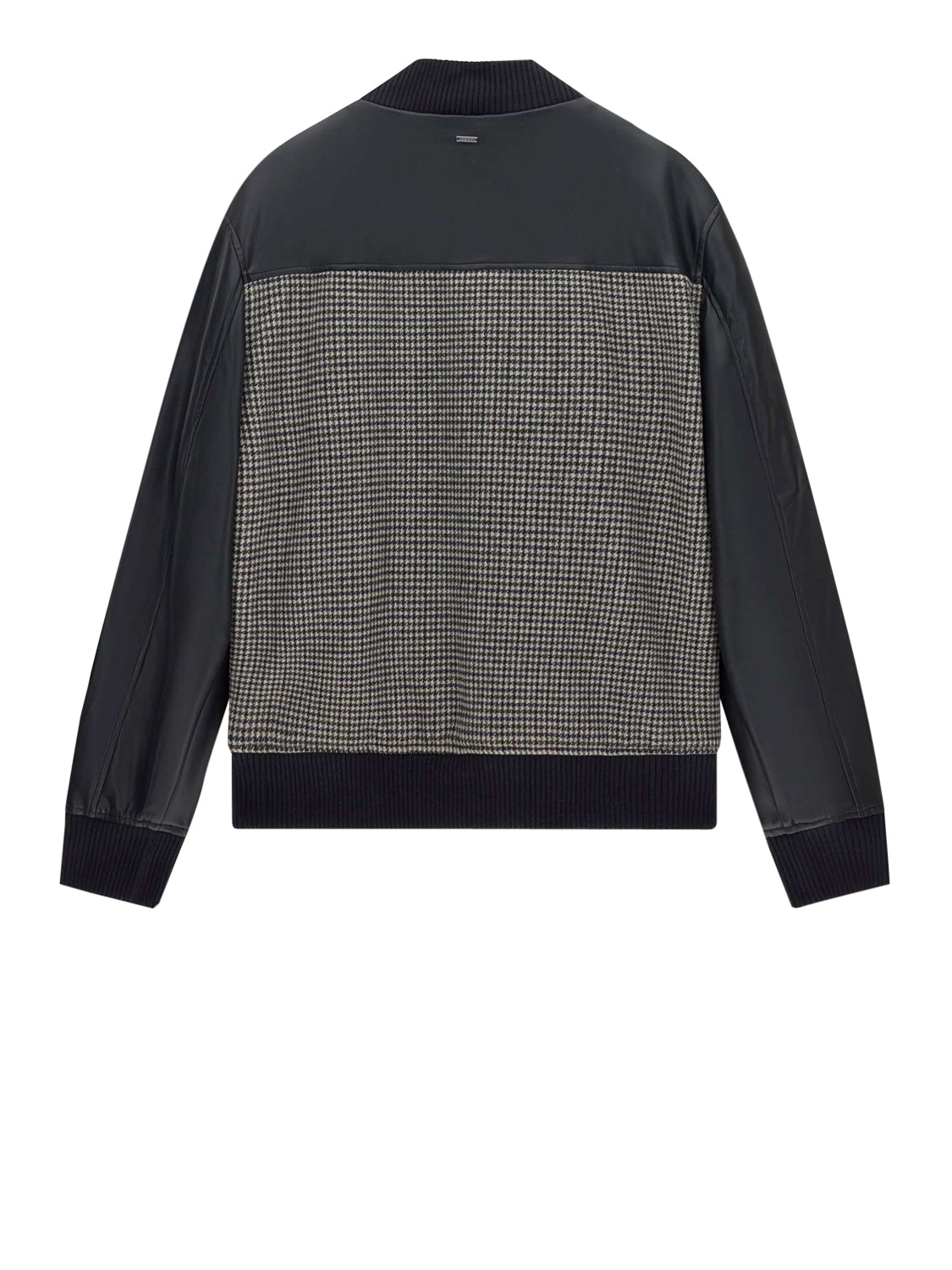 GUESS 2 USCITA Bomber Guess Checked - Grigio Yarn Dye Check Grey-