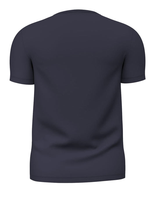 GUESS 2 USCITA Guess T-Shirt In Misto Cotone - Navy Smart blue