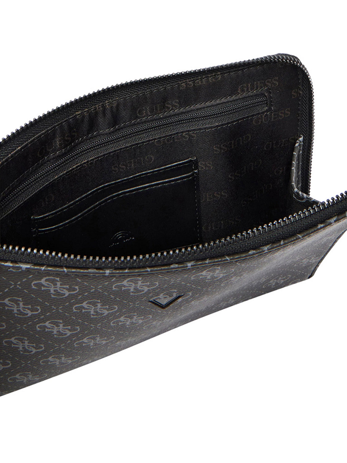 GUESS 2 USCITA Pochette Guess Milano Mini Clutch - Nero Dark black
