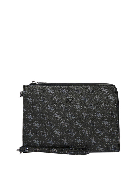 GUESS 2 USCITA Pochette Guess Milano Mini Clutch - Nero Dark black