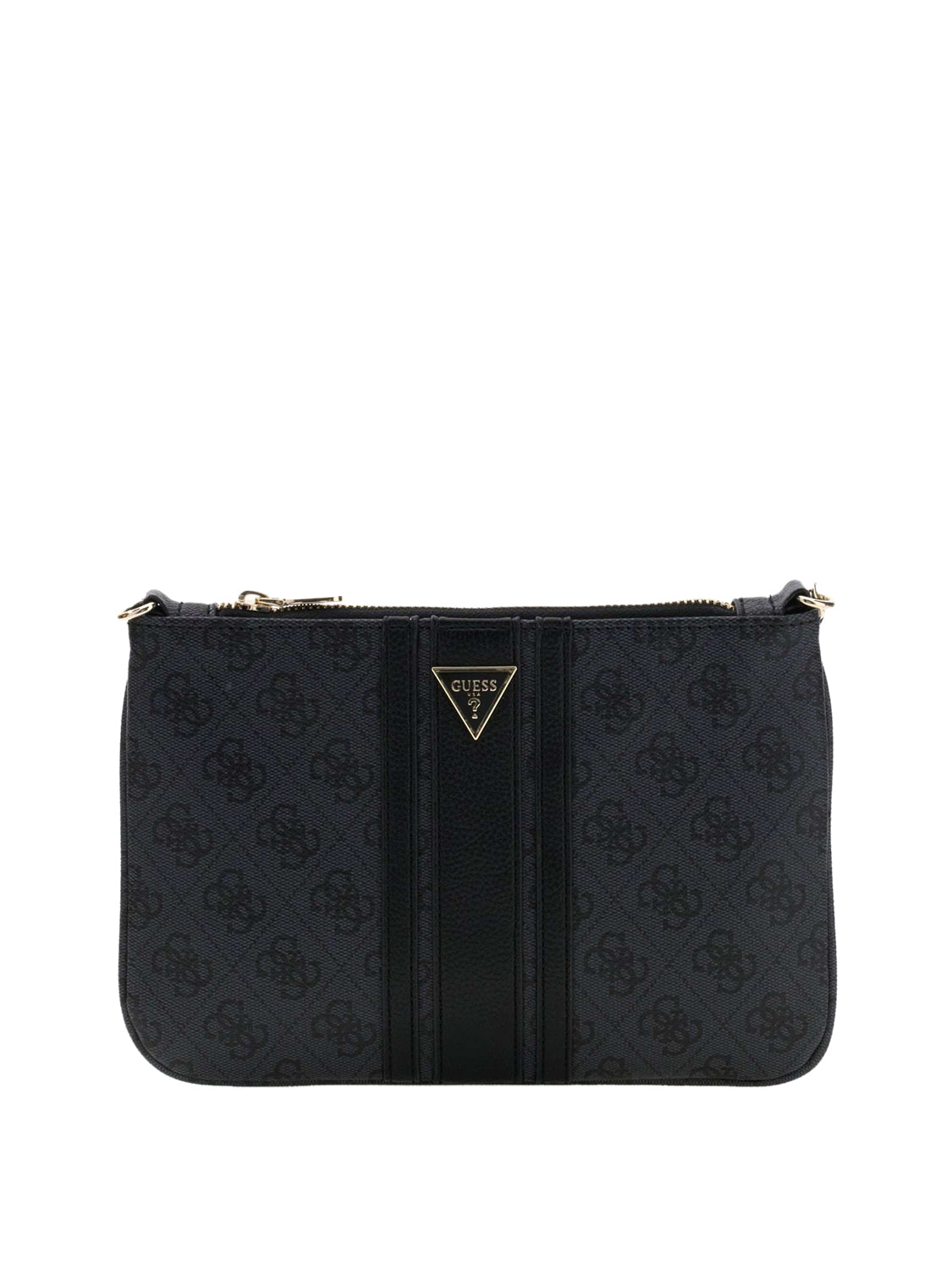 GUESS 2 USCITA Guess Pochette Noelle Ii Flat - Nero Coal Logo