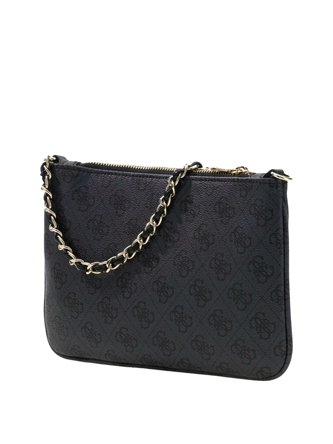 GUESS 2 USCITA Guess Pochette Noelle Ii Flat - Nero Coal Logo