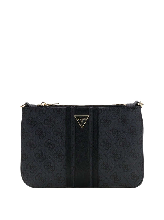 GUESS 2 USCITA Guess Pochette Noelle Ii Flat - Nero Coal Logo