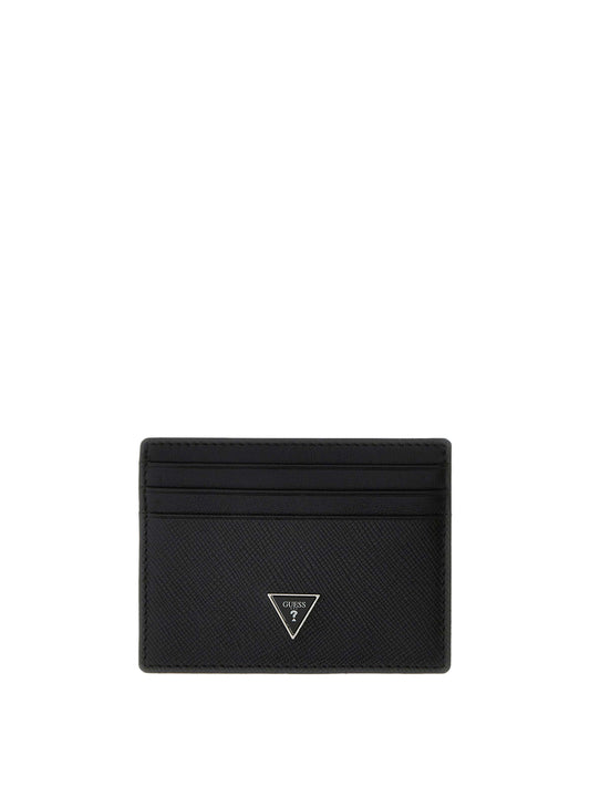 GUESS 2 USCITA Guess Portafoglio Milano Card Holder - Nero BLACK