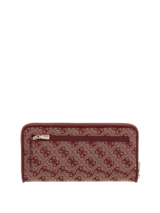 GUESS 2 USCITA Portafoglio Maxi Samantha Guess - Merlot Logo