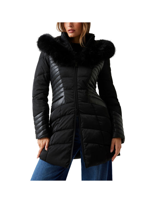 GUESS 2 USCITA Giubbotto Guess New Oxana - Nero Jet Black A996