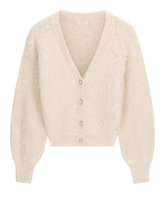 Guess Guess Cardigan Gabrielle Bianco Cream white