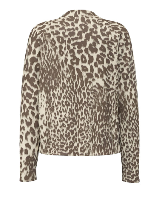 GUESS 2 USCITA Maglia Helen Guess - Leopardato Shaded Leopard Print