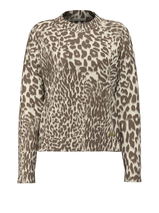 GUESS 2 USCITA Maglia Helen Guess - Leopardato Shaded Leopard Print