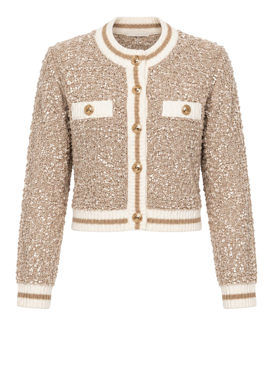 GUESS 2 USCITA Cardigan Guess Ls Cn Aomori Cardi Swtr - Mocassin Moccasin