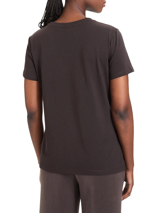 GUESS ATHLEISURE 1 USCITA Guess T-Shirt Oversize Colette - Coffee Roast Coffee Roast