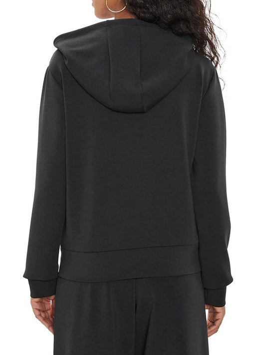 GUESS ATHLEISURE 1 USCITA Felpa Guess Olympe Full Zip - Nero Jet Black A996