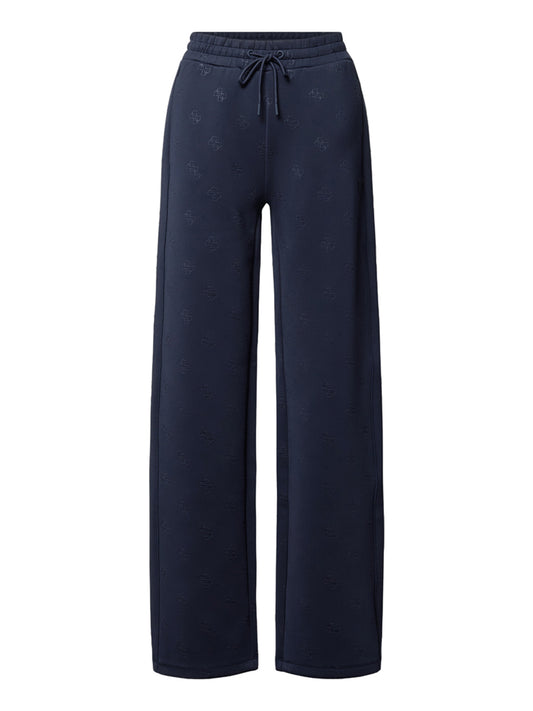 GUESS ATHLEISURE 1 USCITA Guess Pantalone Tuta Con Logo 4G - Navy NAVY