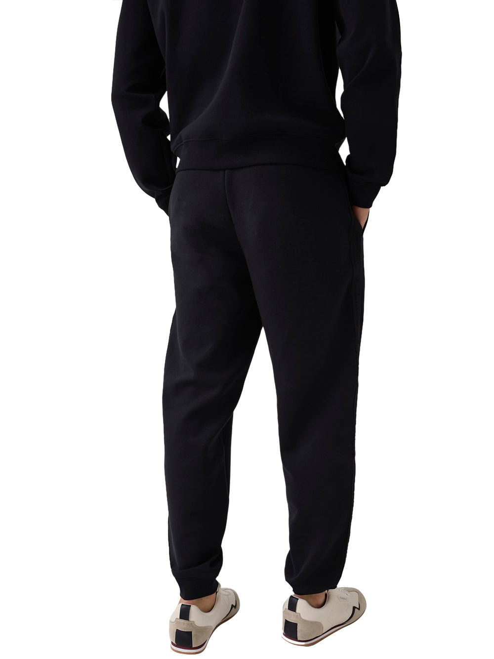 GUESS ATHLEISURE 1 USCITA Guess Pantalone Tuta Thor Cuffed - Nero Jet Black A996