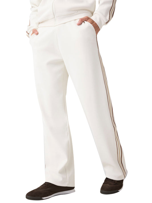 GUESS ATHLEISURE 1 USCITA Guess Jogger Vicktor Con Banda Laterale - Bianco Mountain White