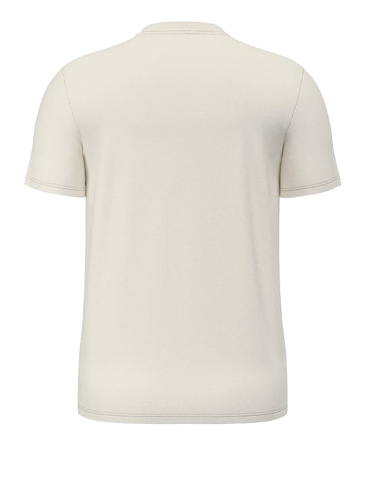 GUESS ATHLEISURE 1 USCITA Guess T-Shirt Con Logo Ricamato - Bianco Mountain White
