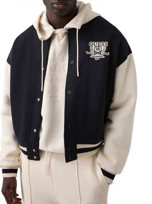 GUESS ATHLEISURE 1 USCITA Guess Bomber Herald Nero Jet Black A996