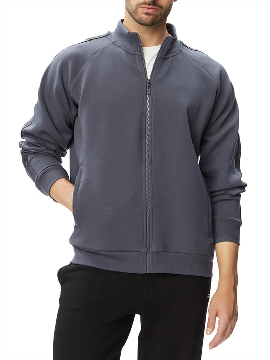 GUESS ATHLEISURE 1 USCITA Guess Felpa Thor Navy Grey Shadow Blue
