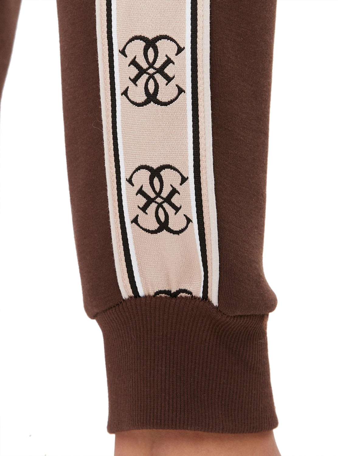 GUESS ATHLEISURE 2 USCITA Pantalone Tuta Britney Guess - Marrone Scuro Dark Coffee