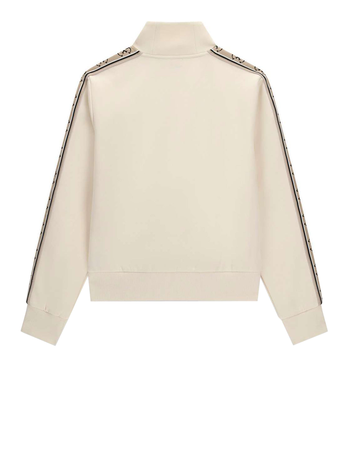 GUESS ATHLEISURE 2 USCITA Guess Felpa Britney Full Zip - Bianco Ocean salt