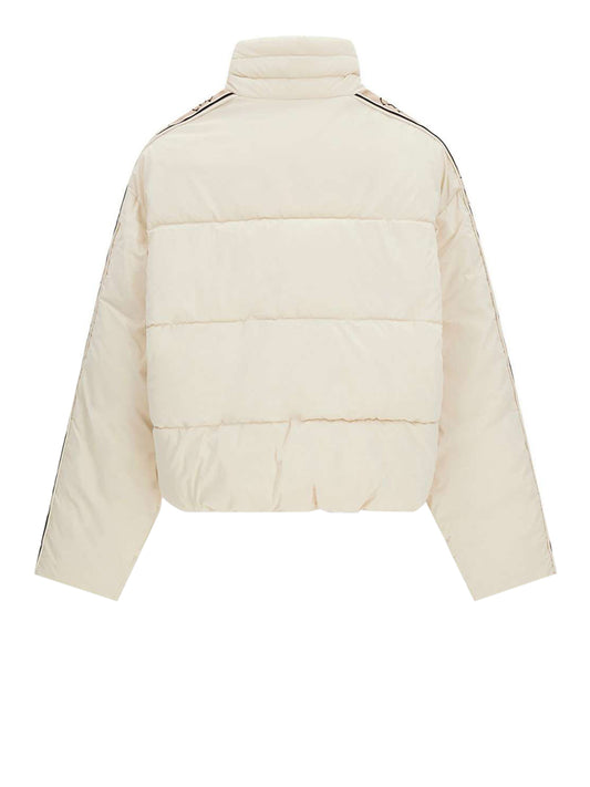 GUESS ATHLEISURE 2 USCITA Guess Giacca New Jean Puffer - Avorio Ocean salt