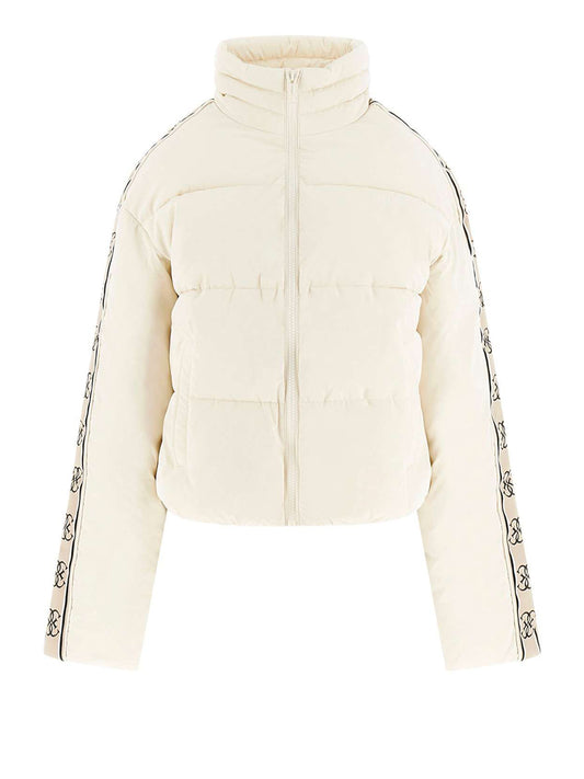 GUESS ATHLEISURE 2 USCITA Guess Giacca New Jean Puffer - Avorio Ocean salt