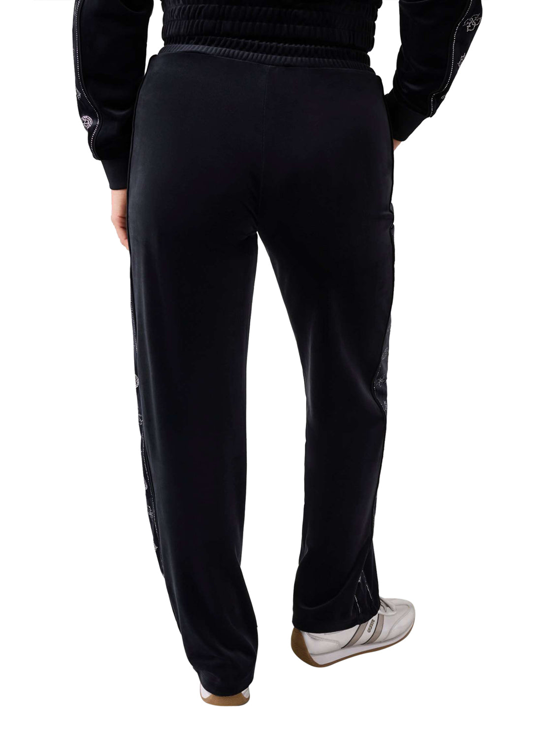 GUESS ATHLEISURE 2 USCITA Guess Pantatuta Amalia Skinny - Nero Jet Black A996