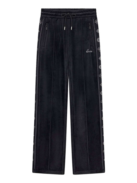 GUESS ATHLEISURE 2 USCITA Guess Pantatuta Amalia Skinny - Nero Jet Black A996