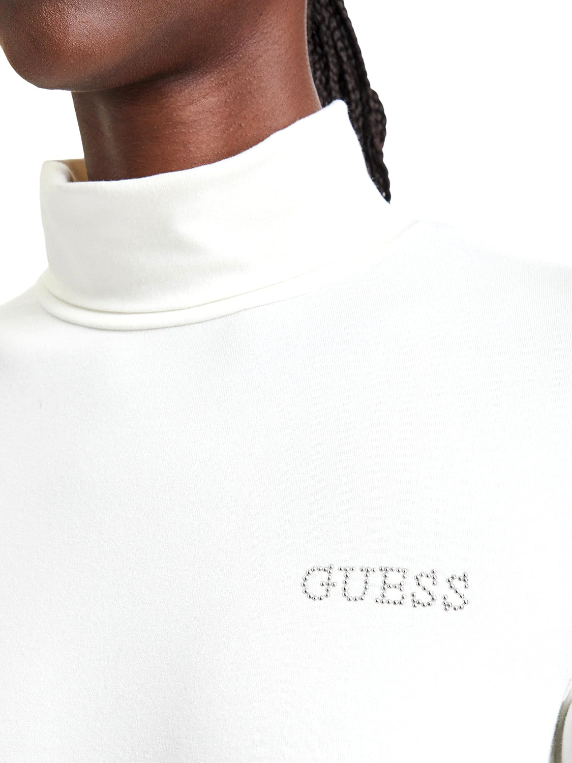 GUESS ATHLEISURE 2 USCITA Maglia Greta Guess - Bianco Cream white