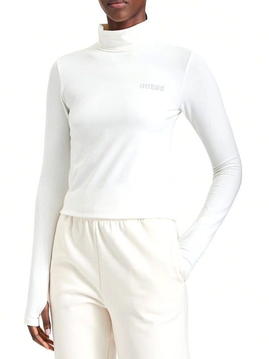 GUESS ATHLEISURE 2 USCITA Maglia Greta Guess - Bianco Cream white