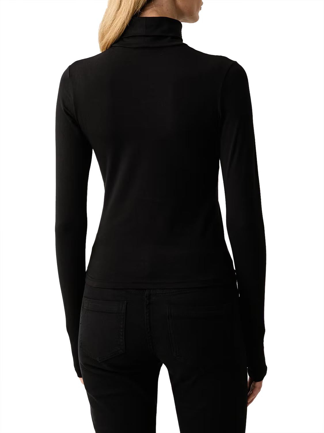 Guess Maglia a Collo Alto Greta Guess - Nero Jet Black A996