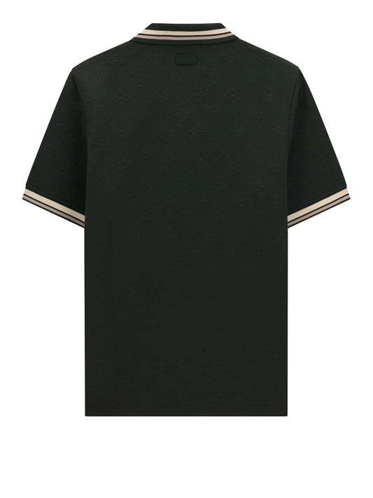 GUESS ATHLEISURE 2 USCITA Guess Polo Wallace Verde Scuro Hunter Green