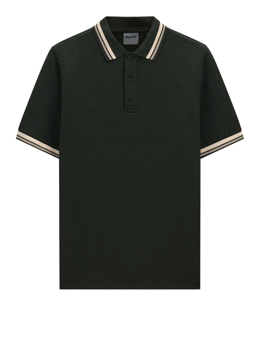 GUESS ATHLEISURE 2 USCITA Guess Polo Wallace Verde Scuro Hunter Green