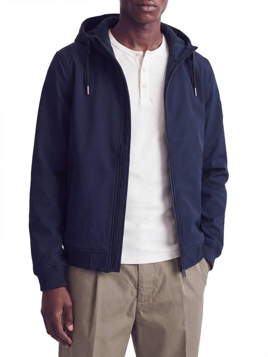 Jack&Jones Giacca Softshell con Cappuccio Jack & Jones - Blu Navy BLUE