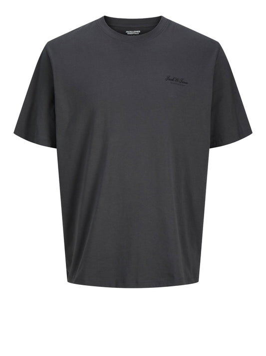 JACK&JONES ESSENTIALS Jack&Jones T-Shirt Tinta Unita Grigio GREY