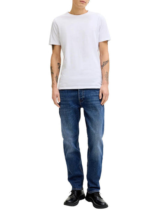 Jack&Jones Jeans Tapered Fit Mike Jack & Jones - Blue Denim Blu