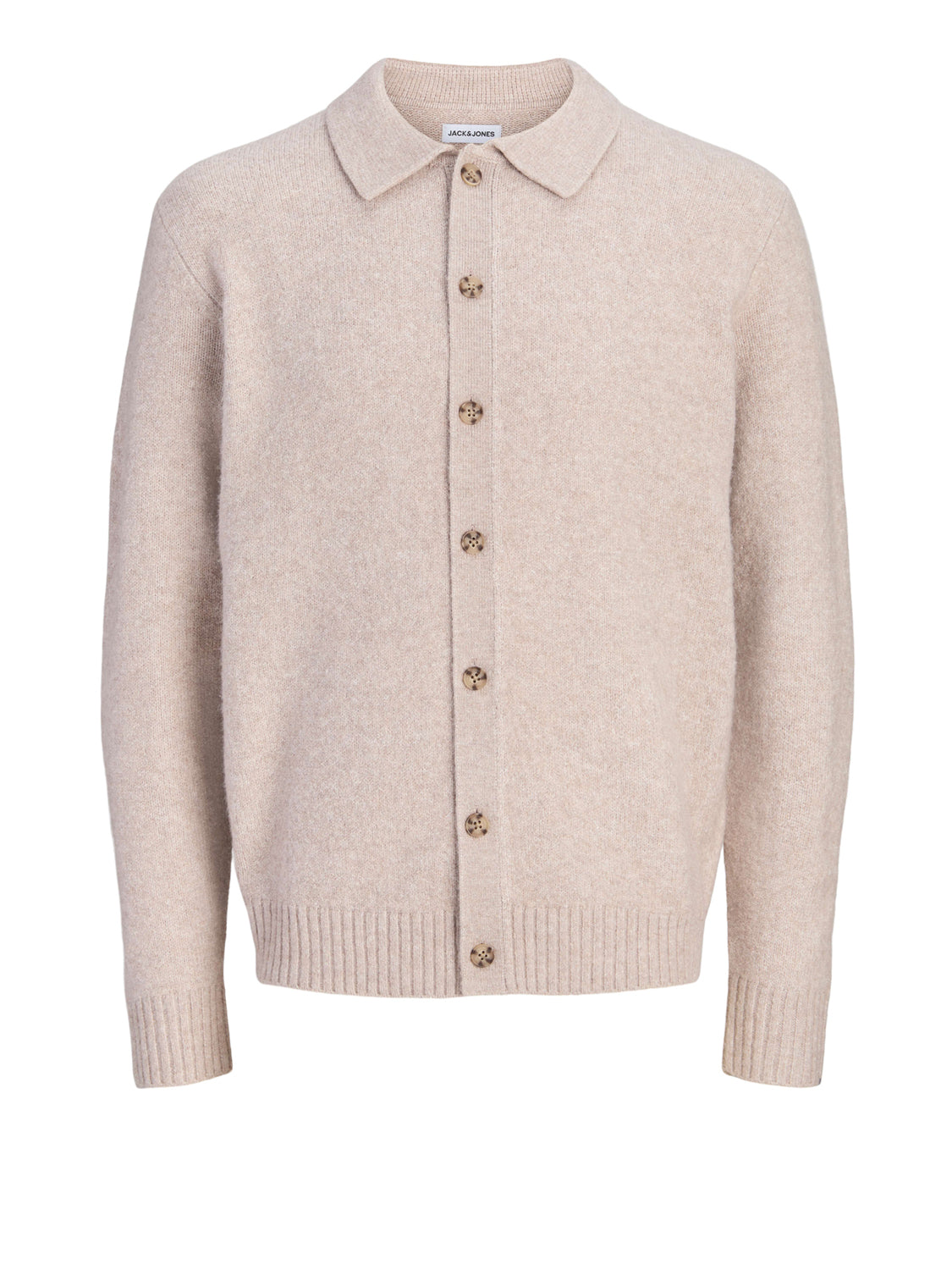 JACK&JONES ESSENTIALS Jack&Jones Camicia Casual Knit - Grigio Chiaro GREY